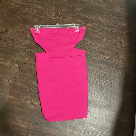 SUPERDOWN PINK MINI DRESS - Picture 3 of 4